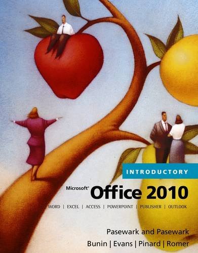 Microsoftï¿½ Office 2010, Introductory   2011 9780538475518 Front Cover