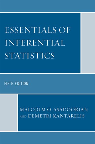 Essentials of Inferential Statistics  5th 2009 (Revised) 9780761844518 Front Cover