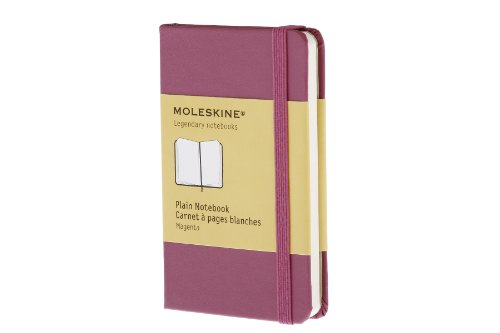 Moleskine Plain Notebook Hard Cover Extra Small Magenta  N/A 9788862938518 Front Cover