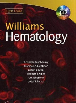 Williams Hematology  8th 2010 9780071621519 Front Cover