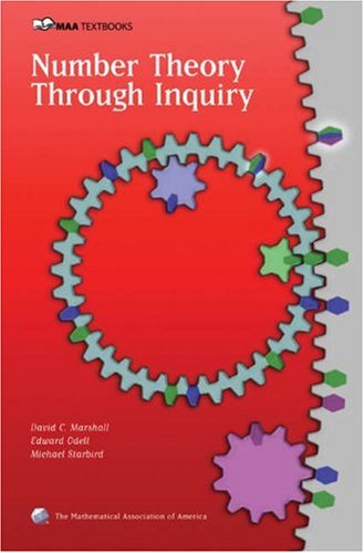 Number Theory Through Inquiry   2007 9780883857519 Front Cover