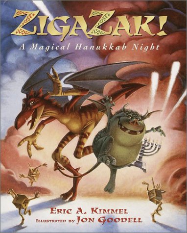 Zigazak! A Magical Hanukkah Night  2001 9780385326520 Front Cover
