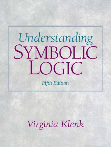 Understanding Symbolic Logic  5th 2008 9780132051521 Front Cover