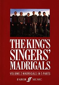 King's Singers' Madrigals (Vol. 2) (Collection)  N/A 9780571100521 Front Cover