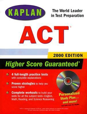 Kaplan ACT 2000  1999 9780684859521 Front Cover