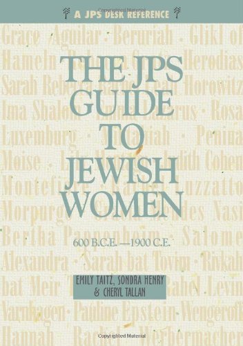 JPS Guide to Jewish Women 600 Bce-1900 Ce  2003 9780827607521 Front Cover