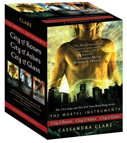 Mortal Instruments City of Bones; City of Ashes; City of Glass N/A 9781442409521 Front Cover