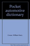 Pocket Automotive Dictionary, with Metric Conversion Table N/A 9780070147522 Front Cover