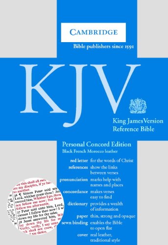 KJV Personal Concord   2007 9780521702522 Front Cover