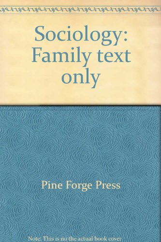 Sociology Family Text Only  1999 9780761986522 Front Cover