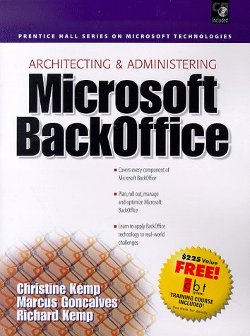 Microsoft BackOffice System Management   1999 9780138480523 Front Cover