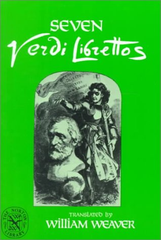 Seven Verdi Librettos  N/A 9780393008524 Front Cover