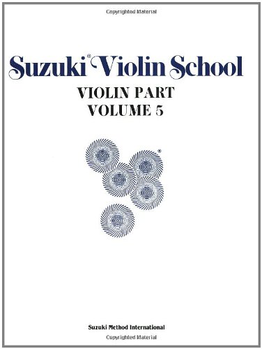 Suzuki Violin School, Vol 5 Violin Part  1994 9780874871524 Front Cover