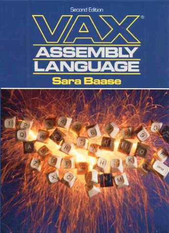 VAX Assembly Language  2nd 1992 9780139421525 Front Cover
