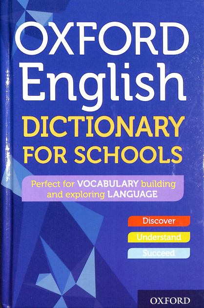 Oxford English Dictionary for Schools  6th 9780192776525 Front Cover