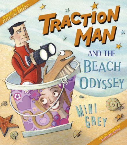 Traction Man and the Beach Odyssey   2012 9780375869525 Front Cover