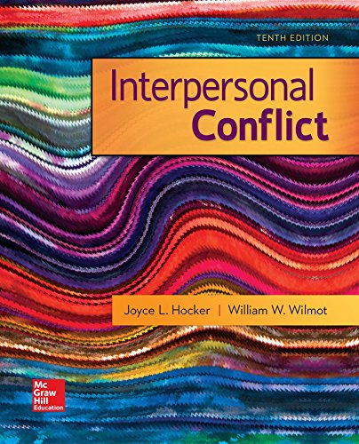 INTERPERSONAL CONFLICT (LOOSELEAF)      N/A 9781259955525 Front Cover