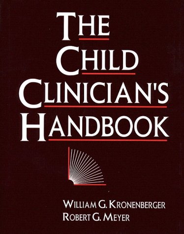 Child Clinician's Handbook  1st 1996 9780205147526 Front Cover