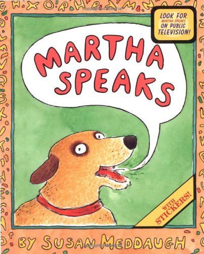 Martha Speaks   1995 9780395729526 Front Cover
