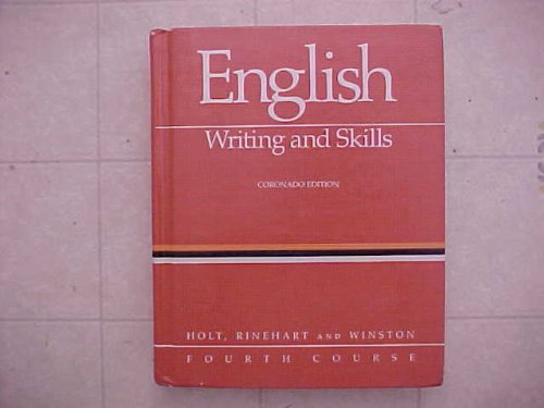 English Writing and Skills N/A 9780030146527 Front Cover