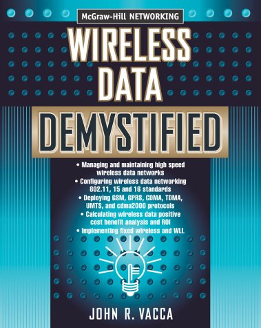 Wireless Data Demystified   2003 9780071398527 Front Cover