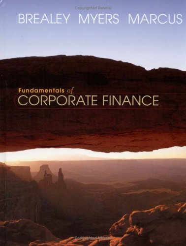 Fundamentals of Corporate Finance  4th 2004 9780072557527 Front Cover