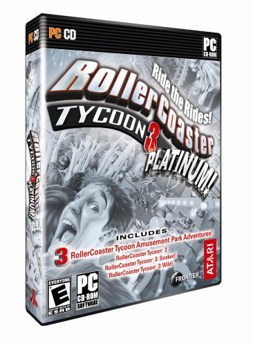 Rollercoaster Tycoon 3 Platinum Windows XP artwork