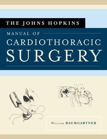 Johns Hopkins Manual of Cardiothoracic Surgery   2007 9780071416528 Front Cover