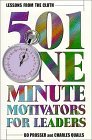 Lessons from the Cloth 501 One-Minute Motivators for Leaders N/A 9781573122528 Front Cover