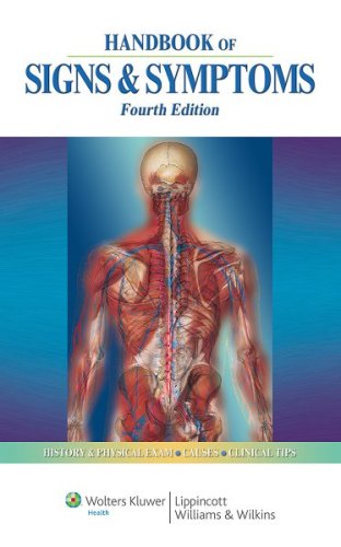 Handbook of Signs and Symptoms  4th 2010 (Revised) 9781605470528 Front Cover