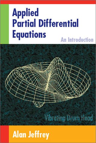 Applied Partial Differential Equations: an Introduction   2003 9780123822529 Front Cover