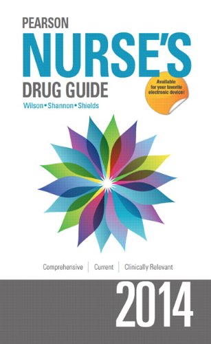 Pearson Nurse's Drug Guide 2014   2014 9780133355529 Front Cover