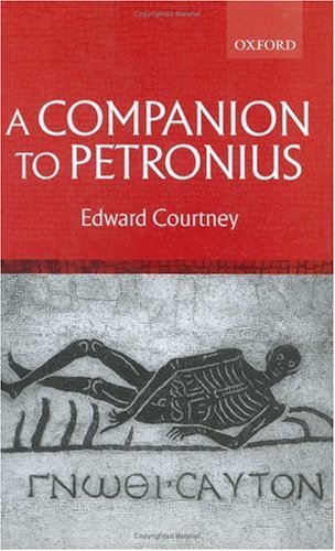 Companion to Petronius   2002 9780199245529 Front Cover