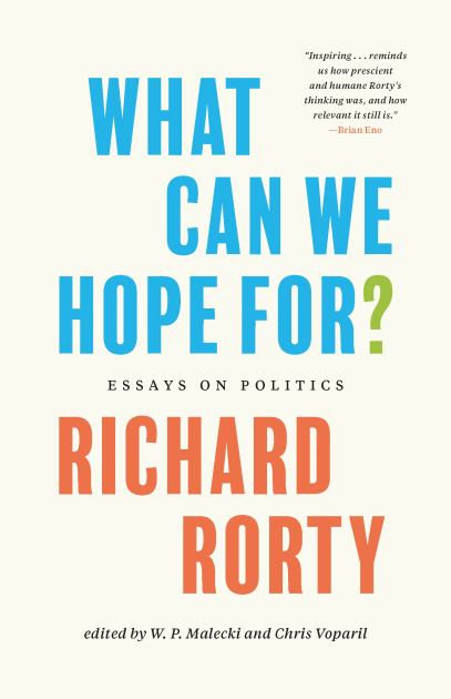 What Can We Hope For? Essays on Politics N/A 9780691217529 Front Cover