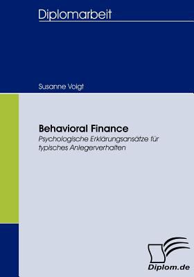 Behavioral Finance  N/A 9783836659529 Front Cover