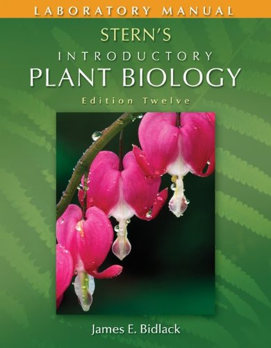 Stern's Introductory Plant Biology  12th 2011 9780073040530 Front Cover