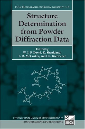 Structure Determination from Powder Diffraction Data   2006 9780199205530 Front Cover