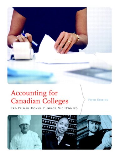 ACCOUNTING F/CANADIAN COLL.>CA 5th 2008 9780321415530 Front Cover