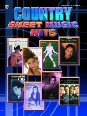 Country Sheet Music Hits Piano/Vocal/Chords  2003 9780757917530 Front Cover