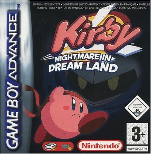 Kirby Nightmare in Dream Land Game Boy Advance artwork