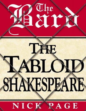 Tabloid Shakespeare The Bard  1999 9780002740531 Front Cover