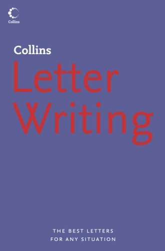 Letter Writing Communicate Effectively by Letter or Email  2005 9780007208531 Front Cover