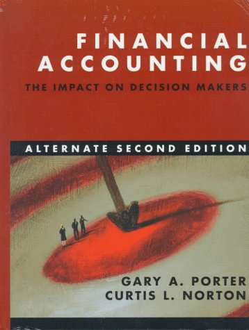 Financial Accounting The Impact on Decision Makers 2nd 1999 9780030220531 Front Cover