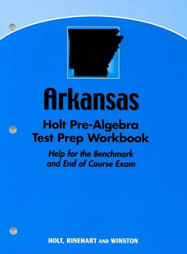 AR TP Wkbk Pre-Alg 2004 4th 9780030428531 Front Cover