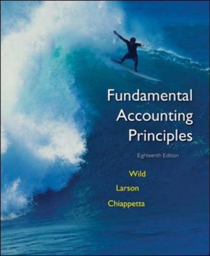 Fundamental Accounting Principles 18th 2007 9780072996531 Front Cover
