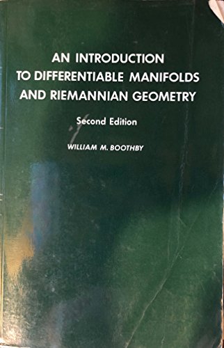Introduction to Differentiable Manifolds and Riemannian Geometry  2nd 9780121160531 Front Cover