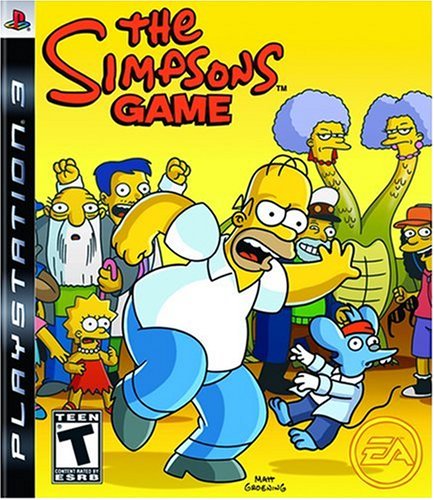 The Simpsons Game PlayStation 3 artwork