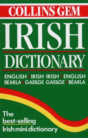 Collins Gem Irish Dictionary  4th 1995 9780004707532 Front Cover