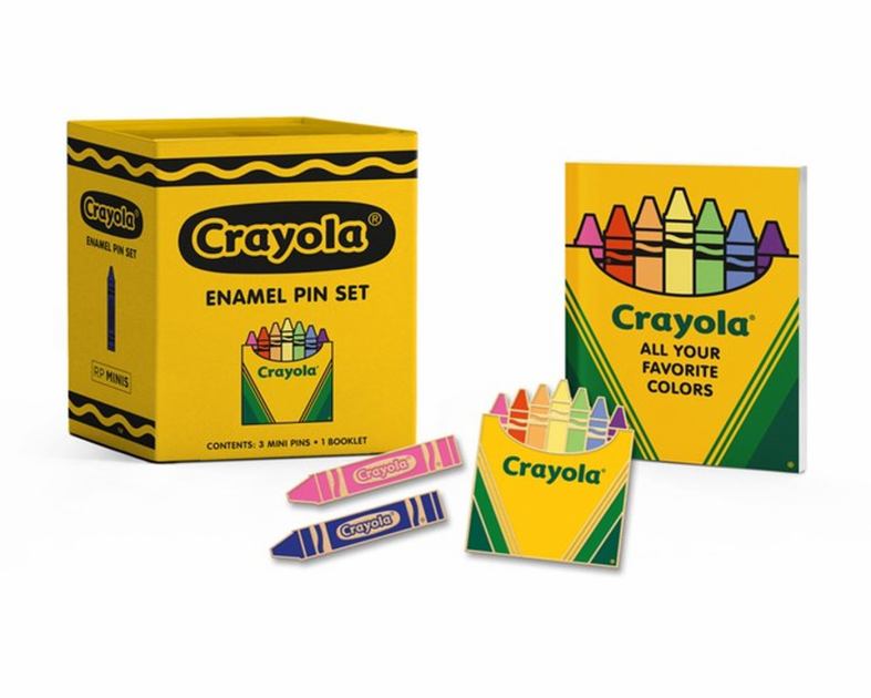 Crayola Enamel Pin Set  N/A 9780762470532 Front Cover