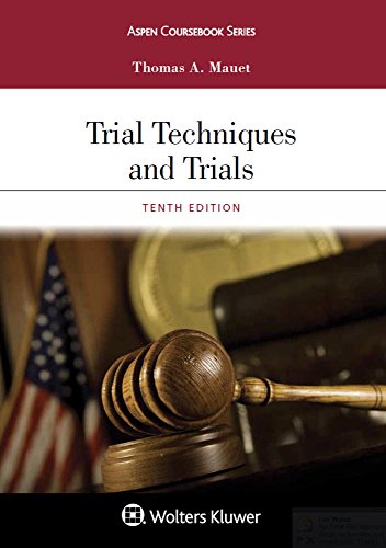Trial Techniques and Trials  10th 2017 9781454886532 Front Cover
